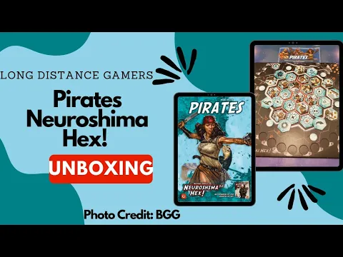 Neuroshima Hex! Pirates: Unboxing