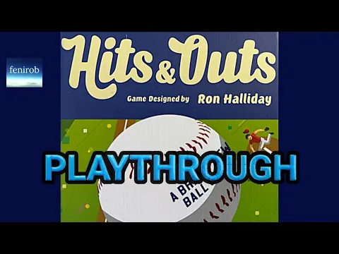 Hits & Outs Board Game | Playthrough