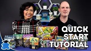 King of Tokyo + Mindbug +Even More Wicked + 5 Monster Packs. Concise Board Game Tutorial in 14 mins