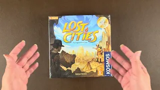 Lost Cities — Unboxing & Component Overview