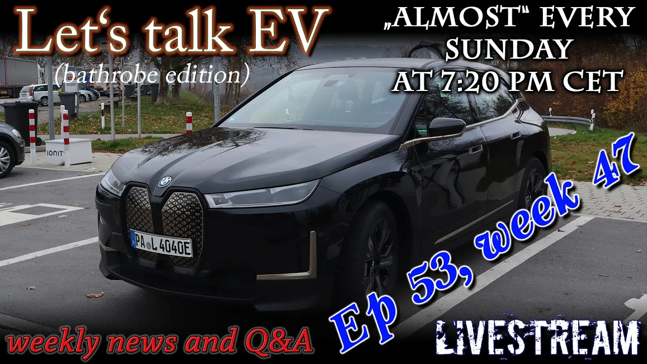 (live) Let's talk EV - 115kWh, 535hp