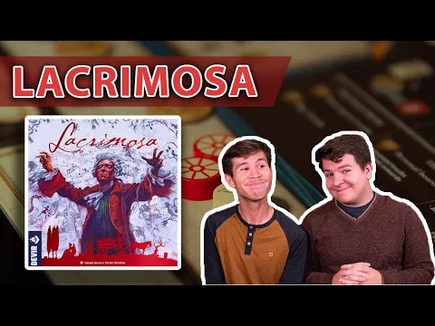 Lacrimosa | Game of the Year Contender? | Mozart Themed Board Game | (Overview & Review Episode #72)