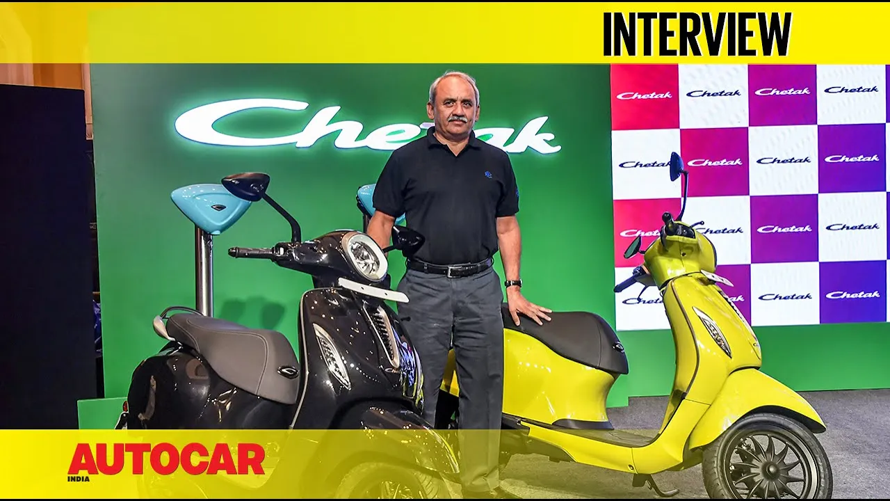 Bajaj Chetak EV Scooter Launch - Rakesh Sharma | Interview | Autocar India