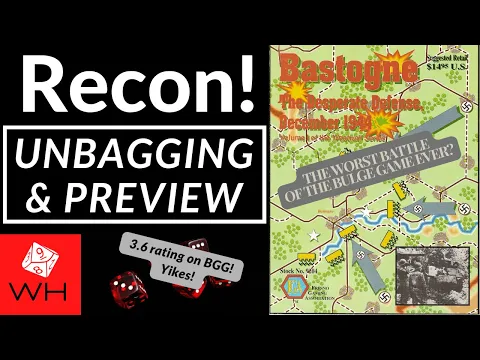 Contender for Worst Wargame of All Time: Bastogne: The Desperate Defense, December 1944 | Preview