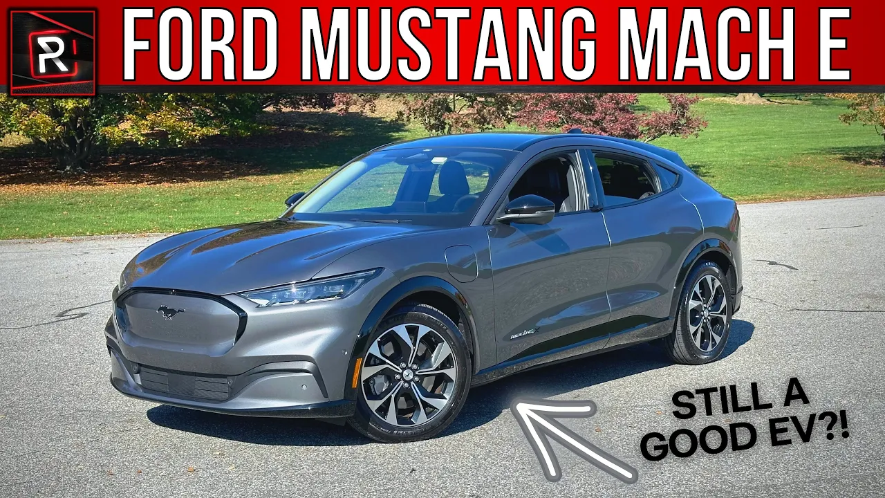 The 2023 Ford Mustang Mach E Is Still A Competitive Pony Car Inspired EV