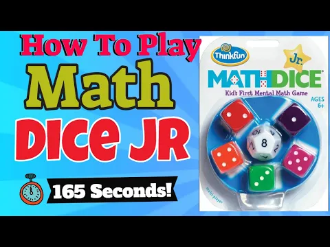 How To Play Math Dice Jr.