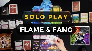 Flame and Fang Solo Playthrough | My First Play and First Impressions | DaniCha