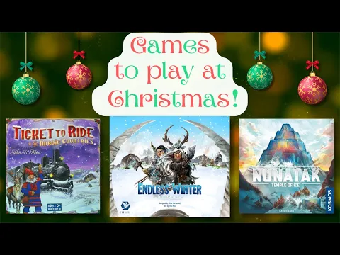 10 Games to Play this Christmas!