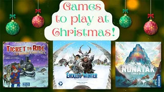 10 Games to Play this Christmas!