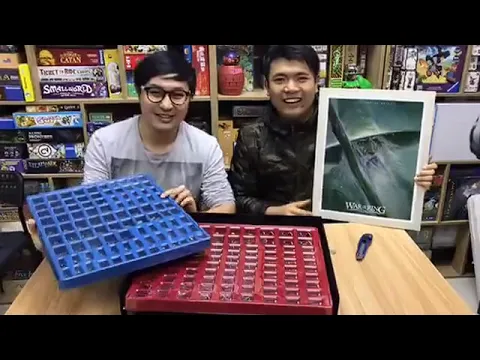 BG Port (HK Board Game Channel) -- War of the Ring (Second Edition) Unboxing