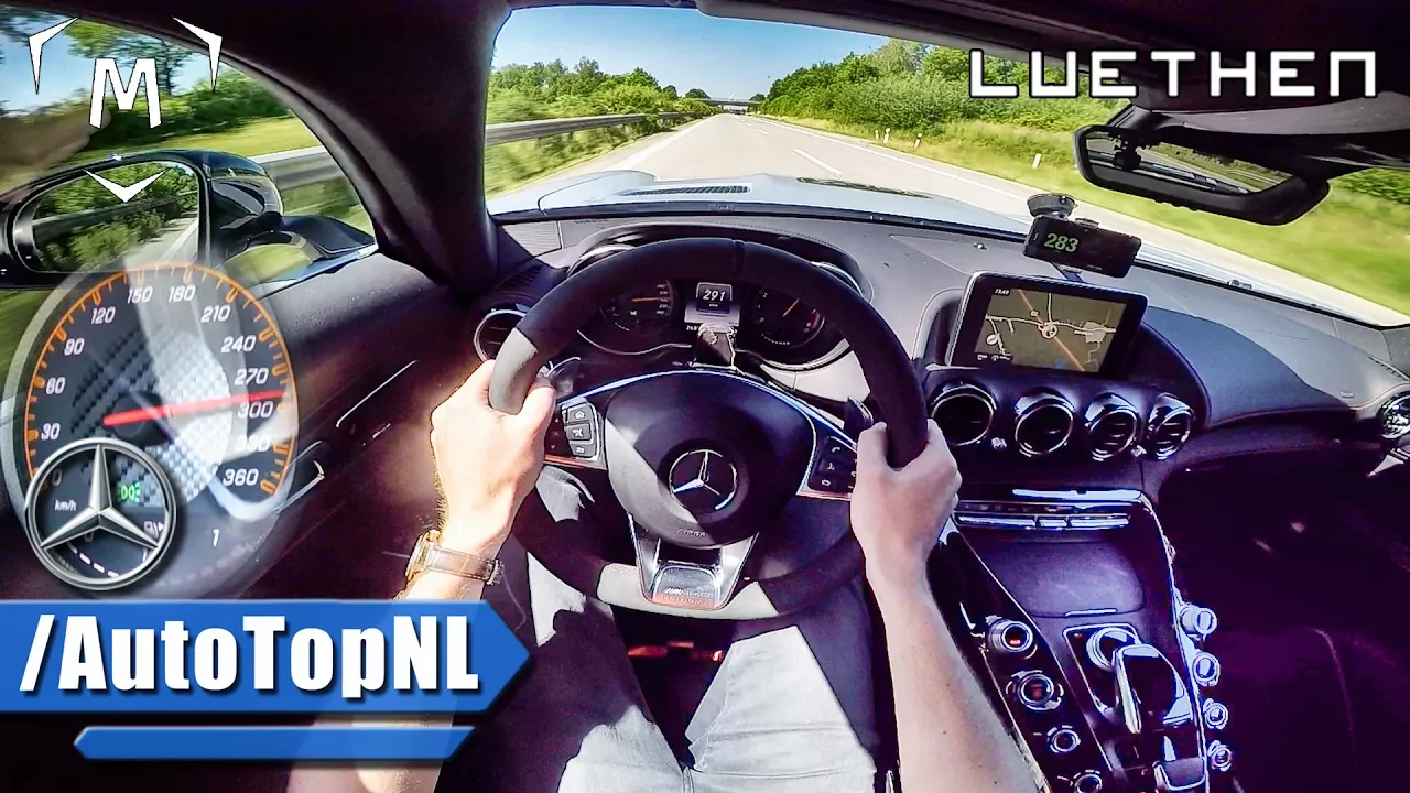 612HP Mercedes AMG GT RR Luethen AUTOBAHN POV by AutoTopNL