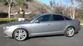 The 2008 Audi S6 Was a Lamborghini V10-Powered Sport Sedan