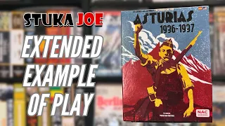 Asturias 1936-1937 - Extended Example of Play