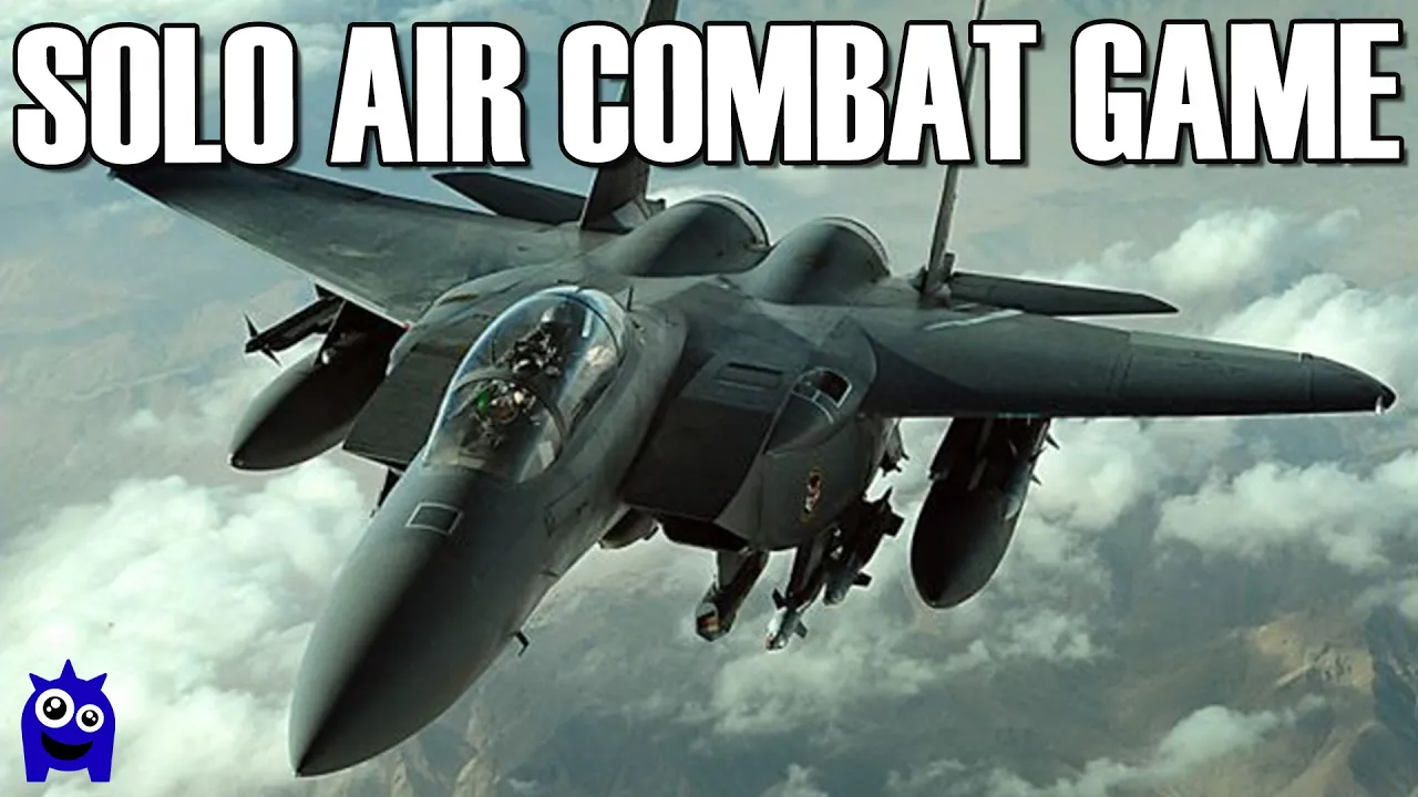 Eagle Leader Overview | Solo Wargame | Air Combat Board Game | Dan Verssen Games