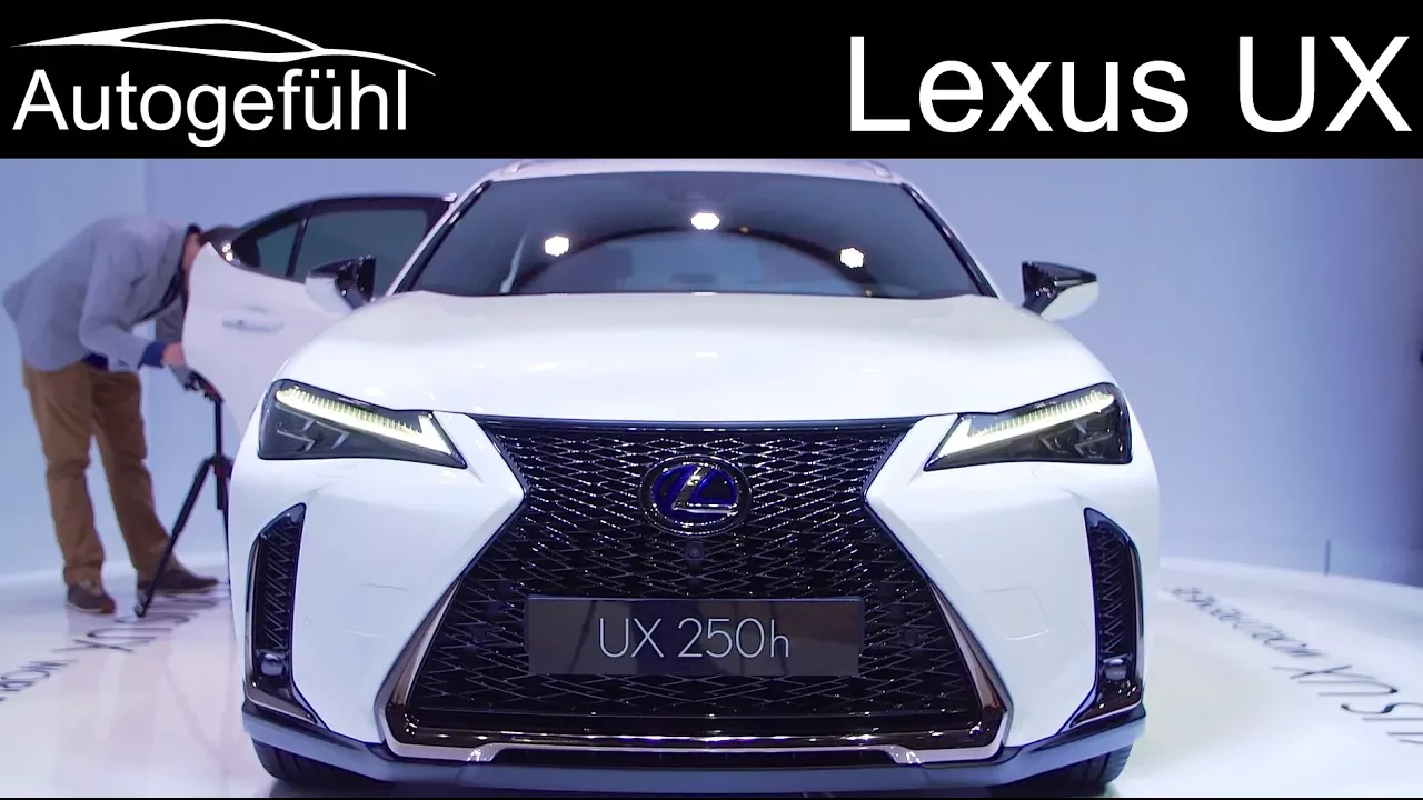 Lexus UX REVIEW new SUV Premiere - Autogefühl