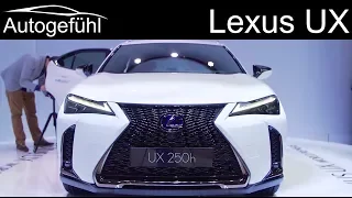 Lexus UX REVIEW new SUV Premiere - Autogefühl