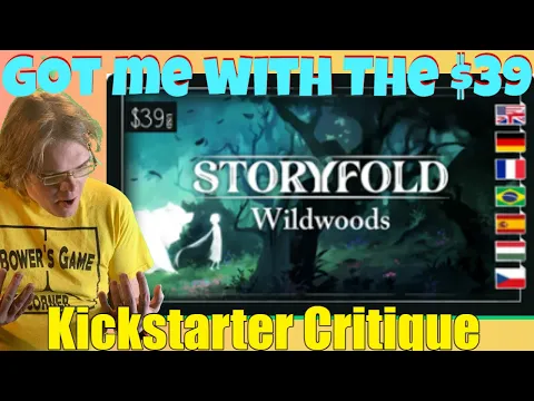 Storyfold: Wildwoods Kickstarter Critique Review *BGG Ruined the Main Image For Me*