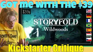 Storyfold: Wildwoods Kickstarter Critique Review *BGG Ruined the Main Image For Me*