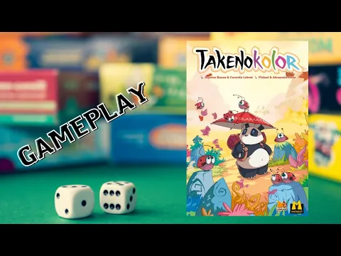 Takenokolor (gioco da tavolo) - Gameplay italiano