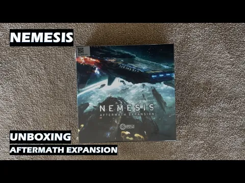 Unboxing Nemesis Aftermath expansion