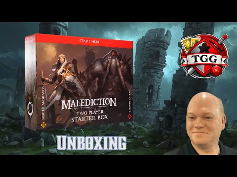 Malediction Two Player Starter Box Unboxing | Sigrith Andravos vs Thundersteps