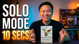 Wingspan Pocket Solo Mode in 10 Seconds a Turn? Learn the Automa NOW