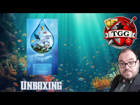 Ark Nova: Marine Worlds Expansion Unboxing | New Sea Animals, Aquariums & More