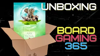 Ark Nova - Unboxing - Board Gaming 365