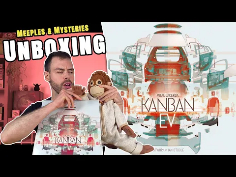 Kanban EV | Unboxing w/ Johnny | Solo & Multiplayer Heavy Euro Worker Placement Game | Vital Lacerda