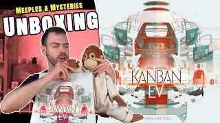 Kanban EV | Unboxing w/ Johnny | Solo & Multiplayer Heavy Euro Worker Placement Game | Vital Lacerda