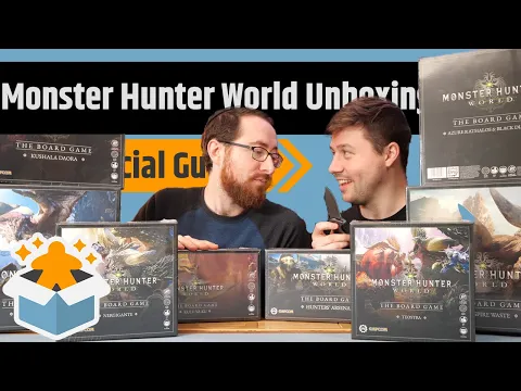 Monster Hunter World - All In Unboxing & Rambling