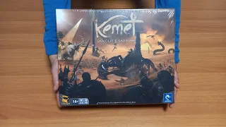 Unboxing di Kemet - Sangue e Sabbia