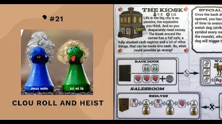 CLOU ROLL AND HEIST - #21 – Jeu de dés - Jeu solo print and play