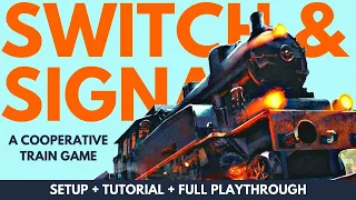 Switch & Signal Board Game | Full Playthrough | Setup | How to Play