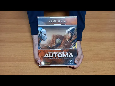 Unboxing di Terraforming Mars: Automa