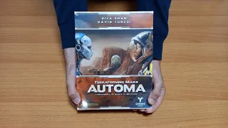 Unboxing di Terraforming Mars: Automa