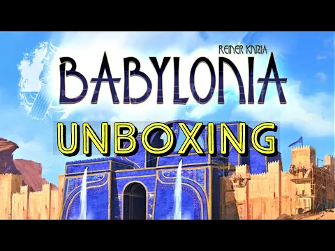Babylonia Board Game I Unboxing (No Talking)