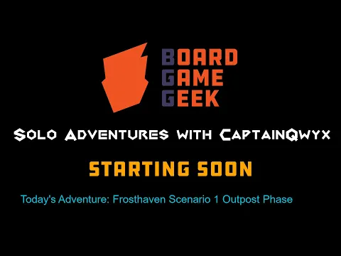 Frosthaven Scenario 1 Outpost Phase | Solo Adventures with CaptainQwyx
