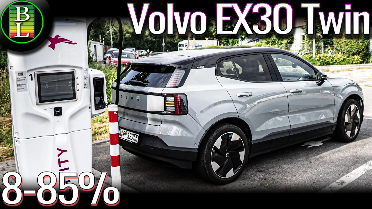 Volvo EX30 69 kWh charges way better than the Id.3