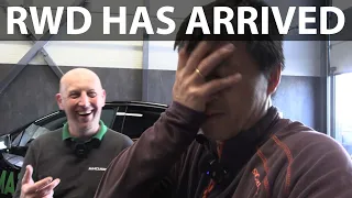 Picking up Tesla Model Y RWD at Marcusbil Gardermoen