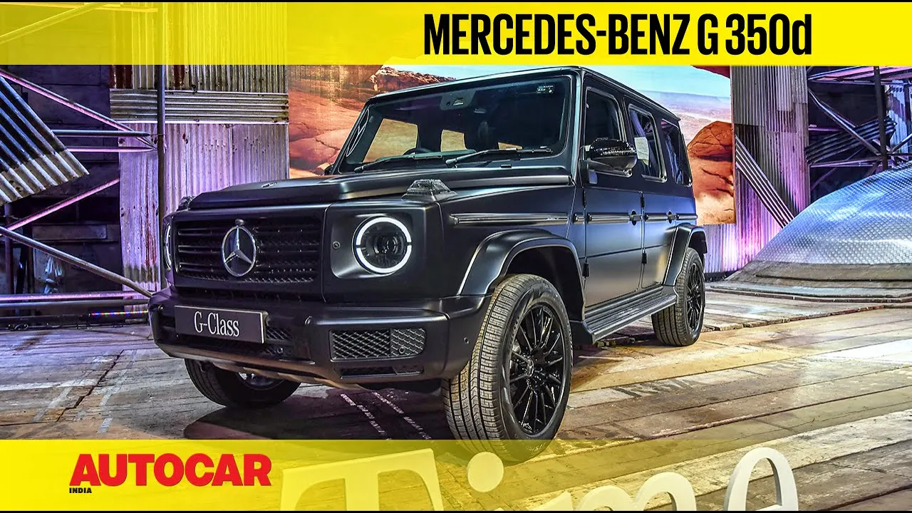 Mercedes-Benz G 350d India Launch, Price & Walkaround | First Look | Autocar India