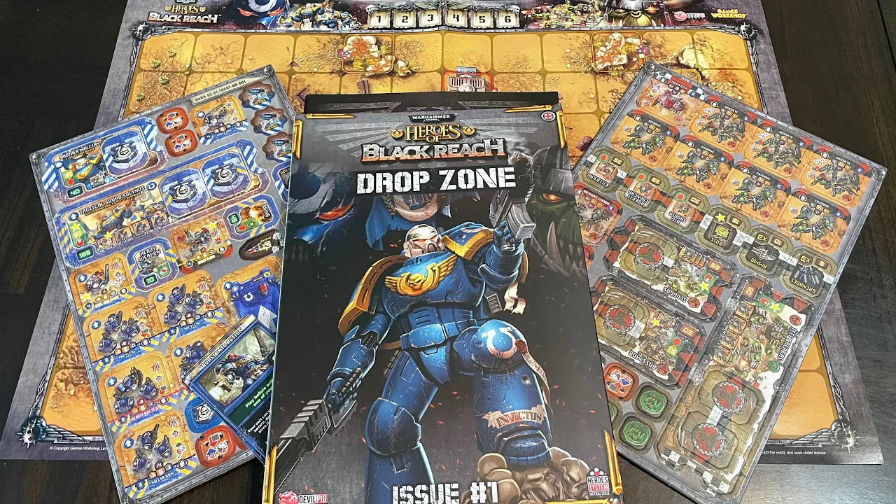 Sci-Fi Fantasy Saturday - Heroes of Black Reach: Drop Zone - Warhammer 40k