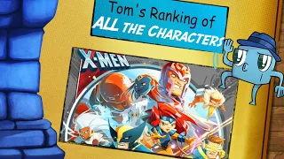 Marvel United X-Men Heroes Rankings - My Favorite Things