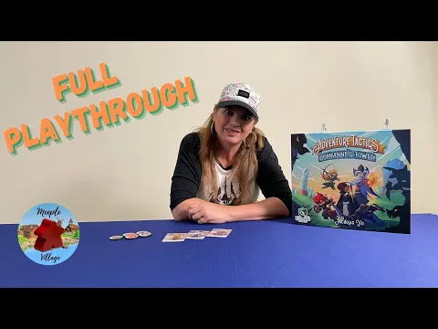 Adventure Tactics: Domianne's Tower Board Game Playthrough