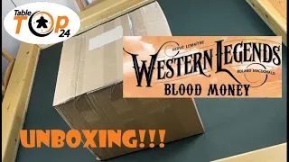 Western Legends Blood Money Unboxing - Tabletop24