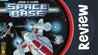 Space Base Board Game Review + How To Play (AEG 2018)