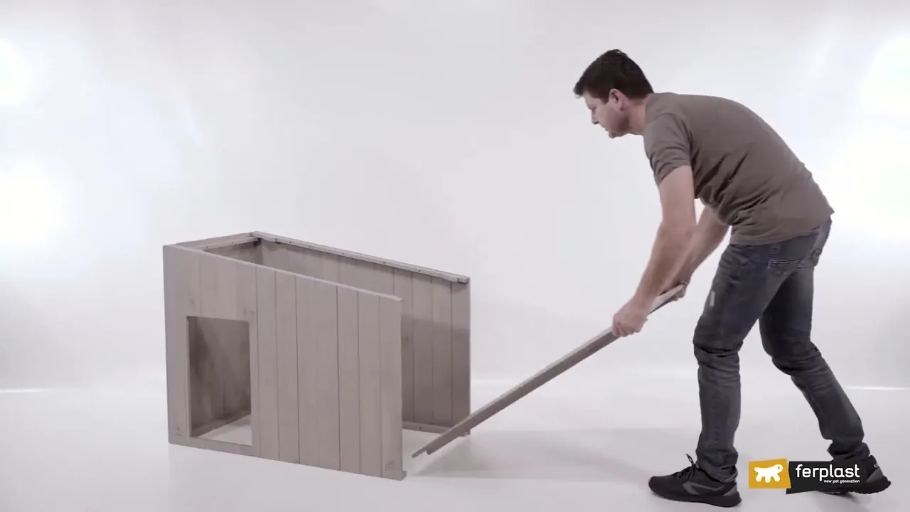 Будка для собак из северной сосны Ferplast Argo 100