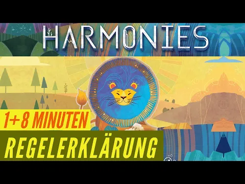 Harmonies Regeln Anleitung Erklärung Brettspiel 2024 (Azul + Cascadia)