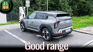 KIA EV3 (58kWh) - 130 km/h (81mph) range test