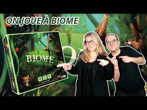 { Règles Et Partie } ON JOUE À BIOME | Jeu De Société | Intrafin Games